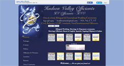 Desktop Screenshot of hudsonvalleyofficiants.com